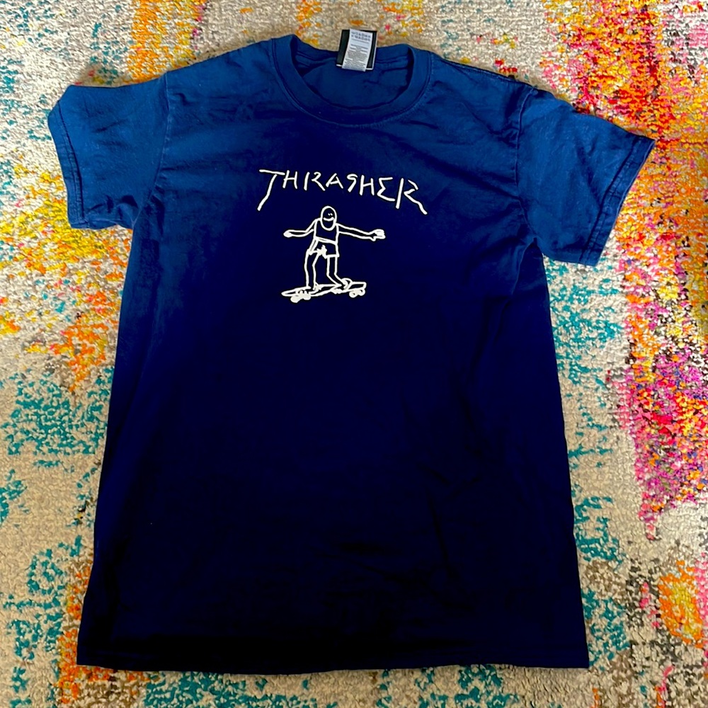 Blue Small Thrasher T-shirt like new